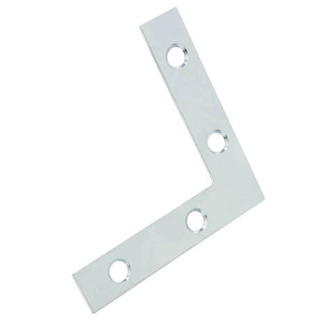 flat metal bracket home depot|12 inch flat corner brace.